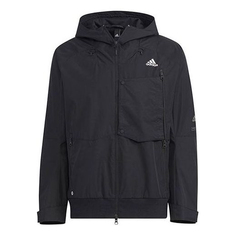 Куртка Adidas Solid Color Big Pocket Sports Black HN9037, черный