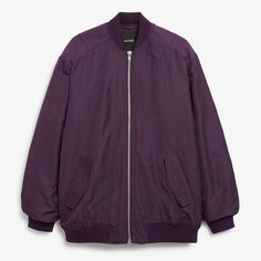 Куртка H&amp;M x Monki Oversize, фиолетовый (Размер L) H&M