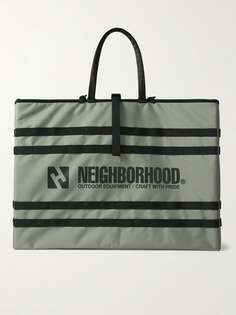 Складная холщовая большая сумка Helinox с отделкой тесьмой NEIGHBORHOOD, серый