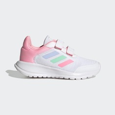 Кроссовки Adidas Tensaur Run, белый/розовый/синий/зеленый