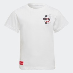 Футболка Adidas Disney Mickey and Friends Originals, белый/красный/черный