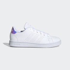 Кеды adidas Advantage, белый/фиолетовый