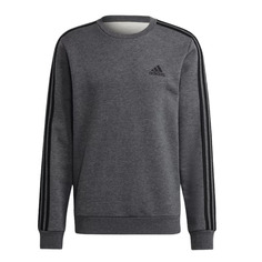 Свитшот Adidas Essentials Fleece 3-stripes, серый