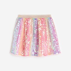 Юбка H&amp;M Kids Sequined, розовый H&M