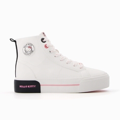 Кеды Bershka Hello Kitty High-top, белый