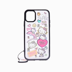 Чехол Bershka Hello Kitty Charm IPhone, прозрачный