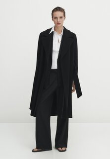 Классическое пальто Massimo Dutti, черный
