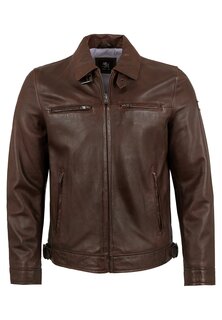 Кожаная куртка Otto Kern, коричневый