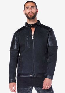 Куртка из искусственной кожи Cipo &amp; Baxx, черный