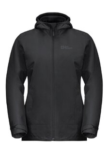 Жакет Hardshell Jack Wolfskin, черный