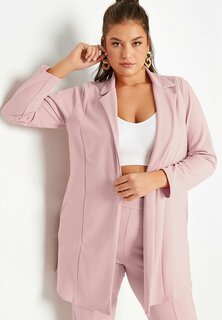 Короткое пальто Yours Clothing, пыльно-розовый