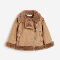 Куртка авиатор H&amp;M Kids, темно-бежевый H&M