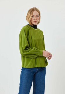 Блузка Minimum с длинными рукавами, зеленый