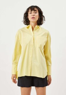 Рубашка Minimum с длинным рукавом, желтый