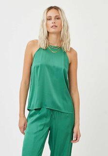Блузка Minimum без рукавов, зеленый