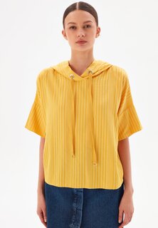 Блузка adL с капюшоном, желтый