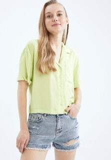 Рубашка DeFacto, зеленый