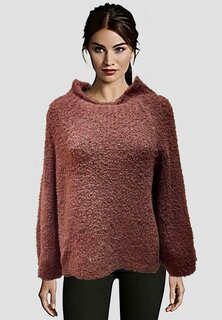 Вязаный свитер SENSE, коричневый
