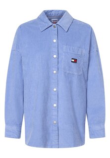 Рубашка Tommy Jeans с длинным рукавом, синий