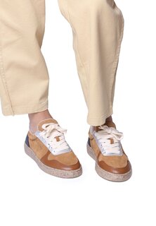 Кроссовки Toni Pons с круглым носком, коричневый