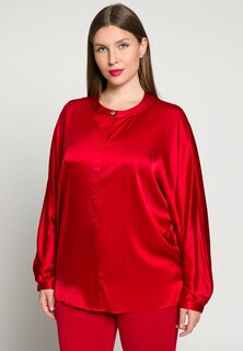 Рубашка Ulla Popken Oversized, красный