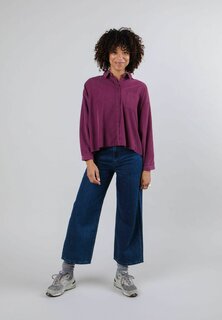 Рубашка Brava Fabrics с карманом, фиолетовый