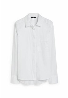 Рубашка C&amp;A с длинными рукавами, белый CA