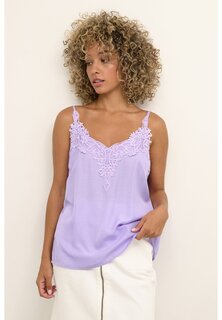Блузка Cream Cranna, фиолетовый/розовый