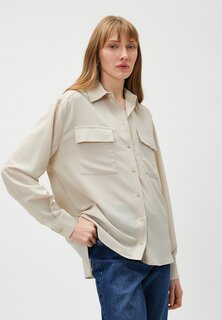 Рубашка Koton с карманом, бежевый