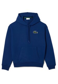 Худи с капюшоном Lacoste, синий