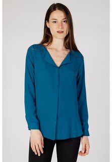 Рубашка Vila с длинными рукавами, синий