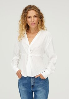 Блуза mbyM с длинным рукавом, белый
