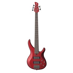 Yamaha TRBX305 5-струнная электрическая бас-гитара (красная отделка Candy Apple)