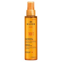 Nuxe Sun SPF10 масло для загара, 150 ml