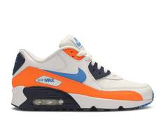 Кроссовки Nike AIR MAX 90 LEATHER GS &apos;WHITE TOTAL ORANGE&apos;, белый