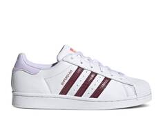 Кроссовки Adidas WMNS SUPERSTAR &apos;WHITE VICTORY CRIMSON&apos;, белый