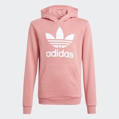 Худи Adidas Originals Trefoil, розовый/белый