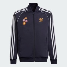 Толстовка Adidas Originals х Kevin Lyons SST, темно-синий/мультиколор