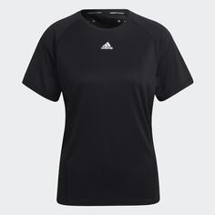 Футболка Adidas HEAT.RDY Training, черный/белый