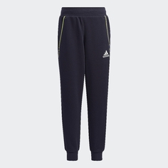 Спортивные брюки Adidas, черный/белый/зеленый