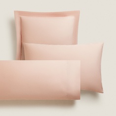 Наволочка Zara Home Cotton Percale, 180 нитей, розовый