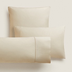 Наволочка Zara Home Cotton Percale, 300 нитей, бежевый