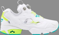 Кроссовки instapump fury og &apos;timeless teal&apos; Reebok, белый