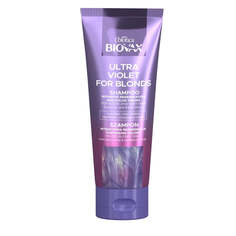 BIOVAX Ultra Violet интенсивно восстанавливающий тонирующий шампунь для светлых и седых волос 200мл