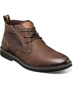 Мужские водонепроницаемые ботинки denali с простым носком Nunn Bush, темно-коричневый
