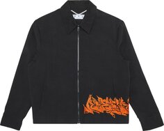 Куртка Off-White Neen Harrington Jacket &apos;Black&apos;, черный