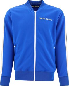 Куртка Palm Angels Bomber Track Jacket &apos;Blue/Off White&apos;, синий