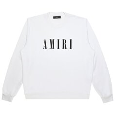 Толстовка Amiri Core Logo Crew &apos;White&apos;, белый