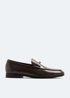 Лоферы TOD&apos;S Formal leather loafers, коричневый Tod’S
