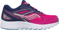 Кроссовки Saucony Cohesion 14 Lace Big Kid Pink Navy, розовый